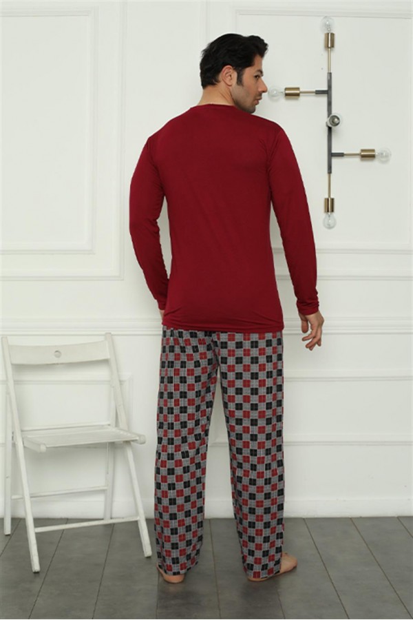 Moda Çizgi Erkek Penye Pijama Takım 6837