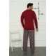 Moda Çizgi Erkek Penye Pijama Takım 6837