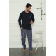 Moda Çizgi Erkek Penye Pijama Takım 6838