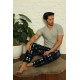 Moda Çizgi Erkek Polar Alt Pijama 7007