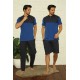 Moda Çizgi Erkek Sax 3'lü Pijama Takım 6823