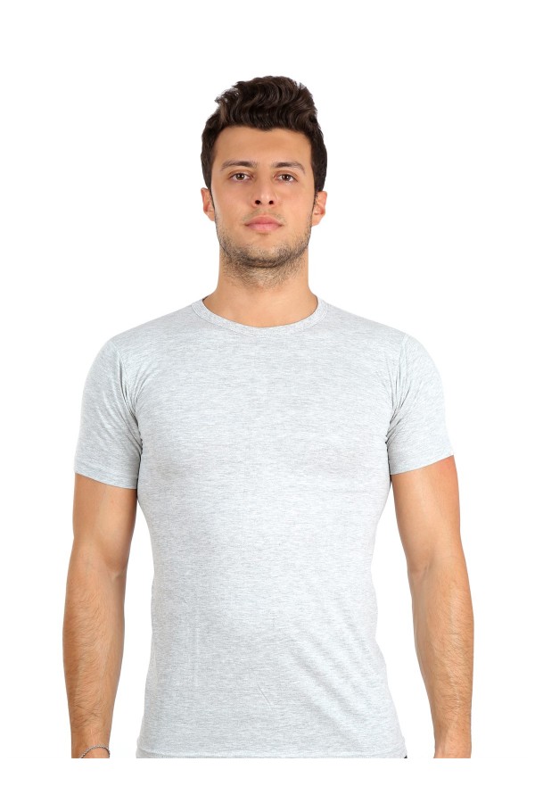 Moda Çizgi Erkek Sıfır Yaka Penye Atlet 65672