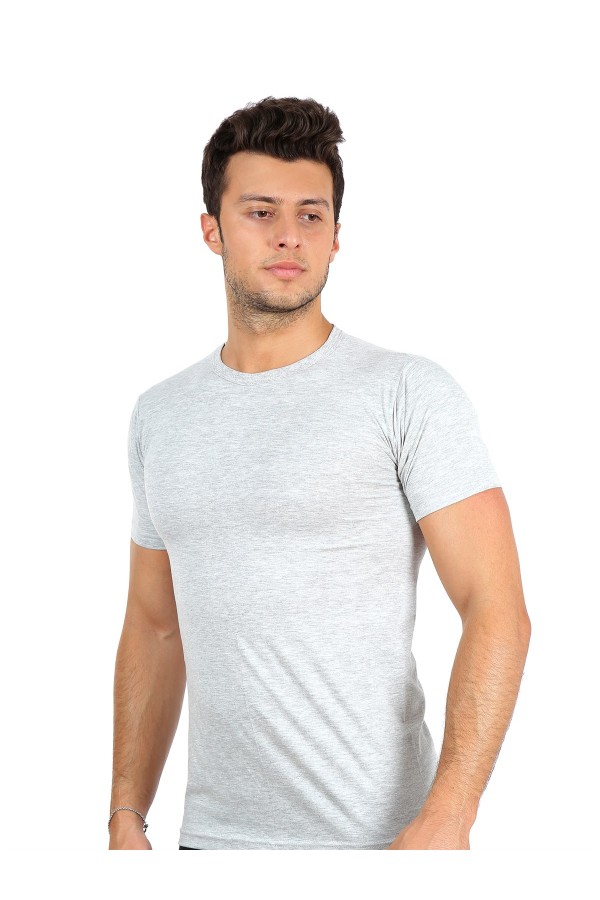 Moda Çizgi Erkek Sıfır Yaka Penye Atlet 65672