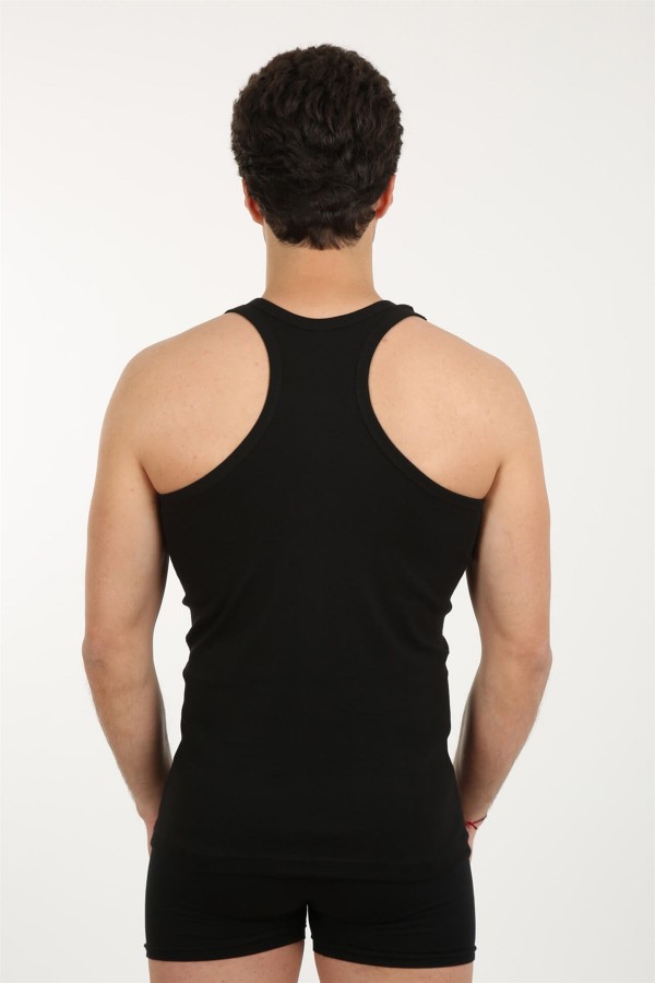 Moda Çizgi Erkek Sporcu Ribana Atlet 65033