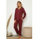 Moda Çizgi Kadın Penye Pijama