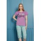 Moda Çizgi Şortlu Pijama Takım