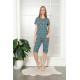 Moda Çizgi Şortlu Pijama Takım