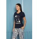 Moda Çizgi Kadın Penye Pijama