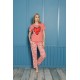 Moda Çizgi Kadın Penye Pijama