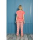 Moda Çizgi Kadın Penye Pijama