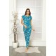 Moda Çizgi Kadın Penye Pijama