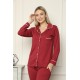 Moda Çizgi Kadın Penye Pijama