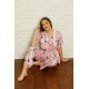 Moda Çizgi Kadın Penye Pijama