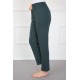 Moda Çizgi Kadın Pamuklu Alt Pijama 210039