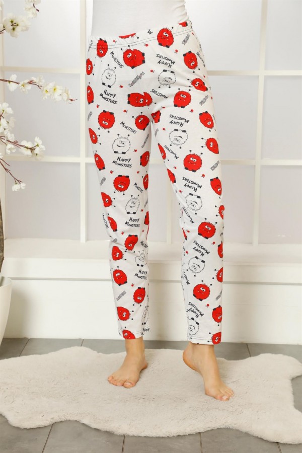 Moda Çizgi Kadın Alt Pijama