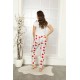 Moda Çizgi Kadın Alt Pijama