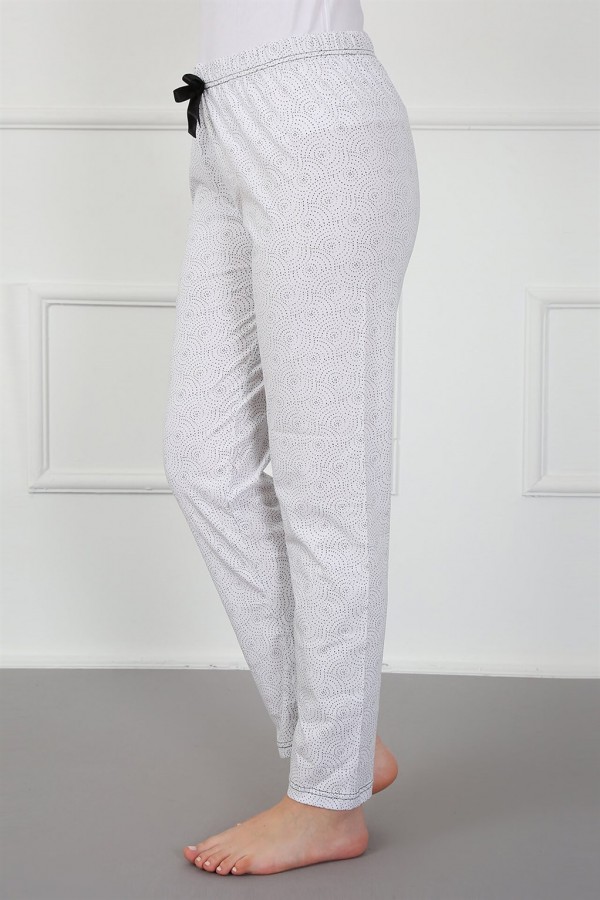 Moda Çizgi Kadın Alt Pijama