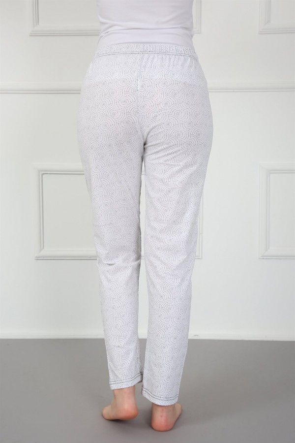 Moda Çizgi Kadın Alt Pijama