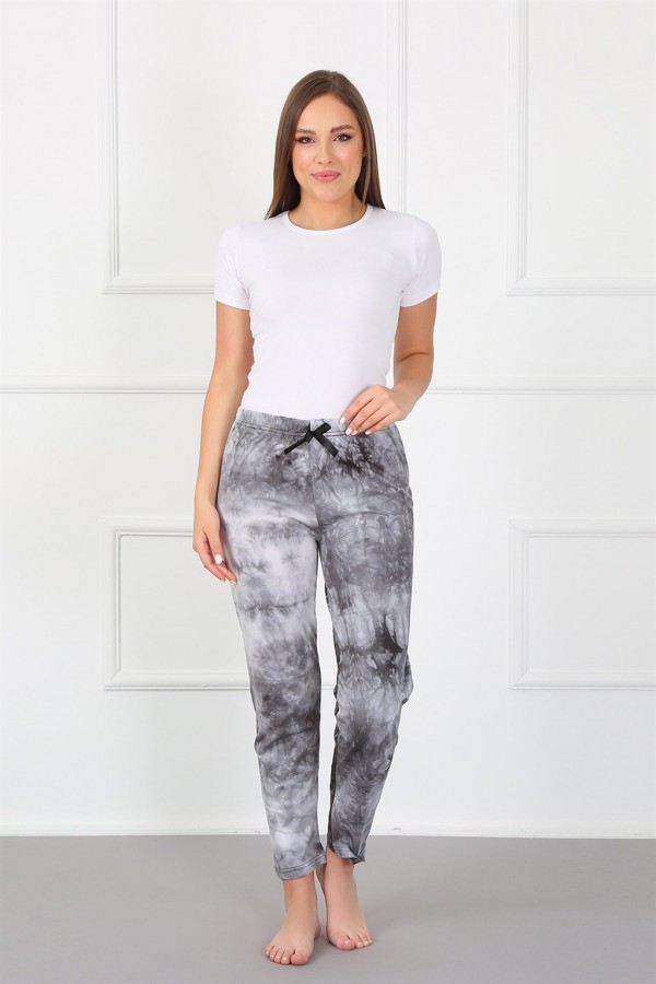 Moda Çizgi Kadın Alt Pijama