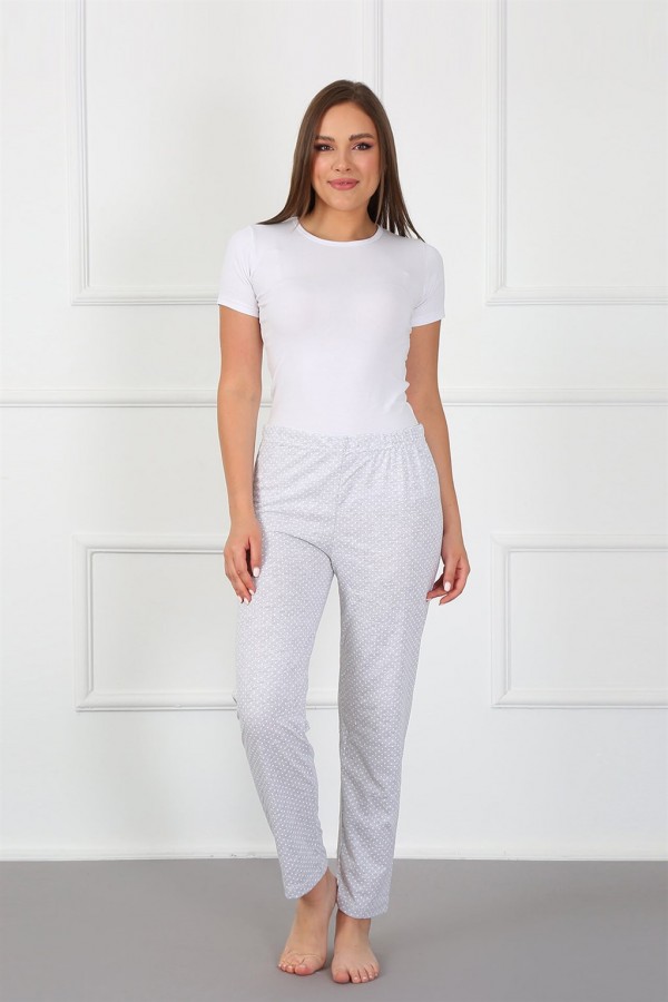 Moda Çizgi Kadın Alt Pijama