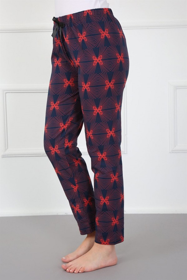 Moda Çizgi Kadın Alt Pijama