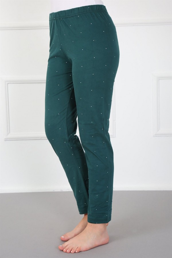 Moda Çizgi Kadın Alt Pijama