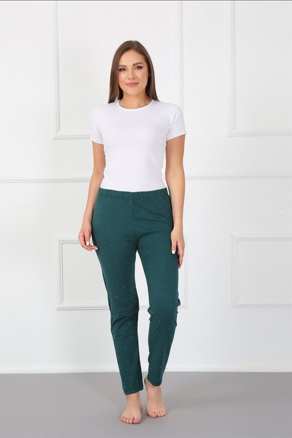 Moda Çizgi Kadın Alt Pijama
