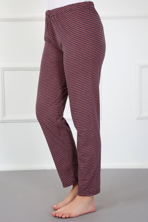 Moda Çizgi Kadın Alt Pijama