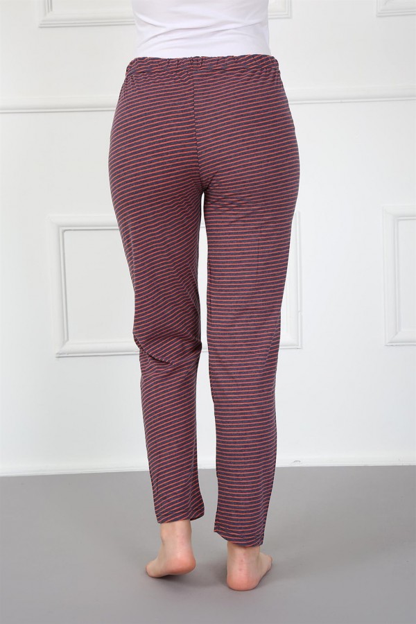 Moda Çizgi Kadın Alt Pijama