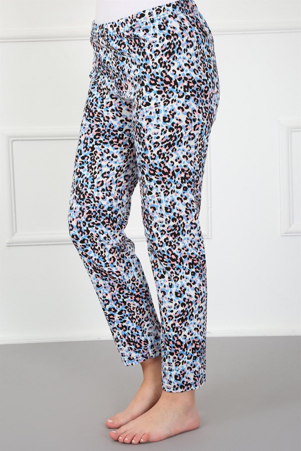 Moda Çizgi Kadın Alt Pijama