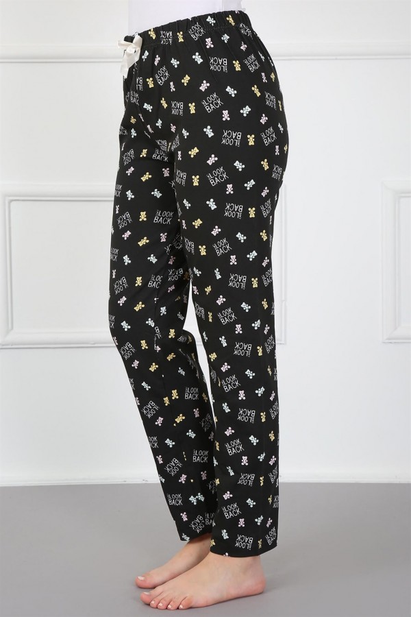 Moda Çizgi Kadın Alt Pijama