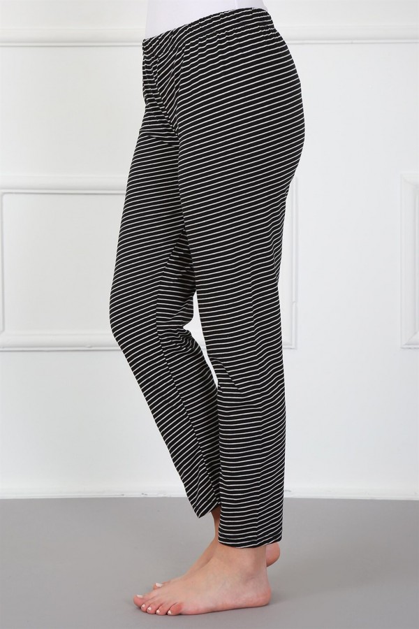 Moda Çizgi Kadın Alt Pijama