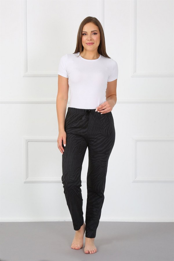Moda Çizgi Kadın Alt Pijama
