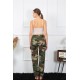 Moda Çizgi Kadın Pamuklu Alt Pijama 27456