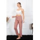 Moda Çizgi Kadın Pamuklu Alt Pijama 27460