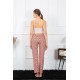 Moda Çizgi Kadın Pamuklu Alt Pijama 27460