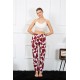 Moda Çizgi Kadın Pamuklu Alt Pijama 27461