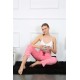 Moda Çizgi Kadın Pamuklu Alt Pijama 27462