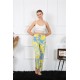 Moda Çizgi Kadın Pamuklu Alt Pijama 27466