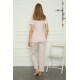 Moda Çizgi Kadın Penye Pijama Takım 4157