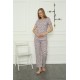 Moda Çizgi Kadın Penye Pijama Takım 4166