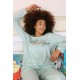 Moda Çizgi Kadın Penye Uzun Kol Pijama Takım 4188