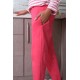 Moda Çizgi Kadın Uzun Kol 3 İplik Penye Pijama Takım 4179