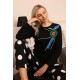 Moda Çizgi Kadın Uzun Kol Penye Pijama Takım 4176