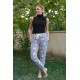 Moda Çizgi Kadın Welsoft Polar Tek Alt Pijama 210053