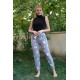 Moda Çizgi Kadın Welsoft Polar Tek Alt Pijama 210053