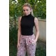 Moda Çizgi Kadın Welsoft Polar Tek Alt Pijama 210056