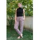 Moda Çizgi Kadın Welsoft Polar Tek Alt Pijama 210058