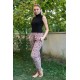 Moda Çizgi Kadın Welsoft Polar Tek Alt Pijama 210058