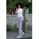 Moda Çizgi Kadın Welsoft Polar Tek Alt Pijama 210062